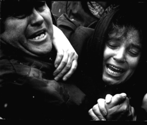 похороны солдата. волгоград. 1995. фото игоря гольдберга