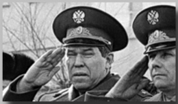 генерал-лейтенант лев рохлин и генерал-майор виктор кисилев. фото игоря гольдберга